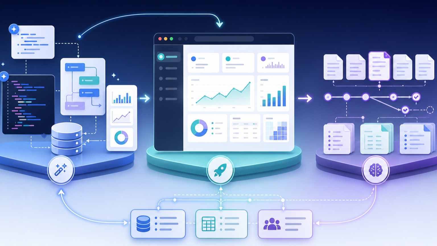 Generate, Deploy, Know workflow