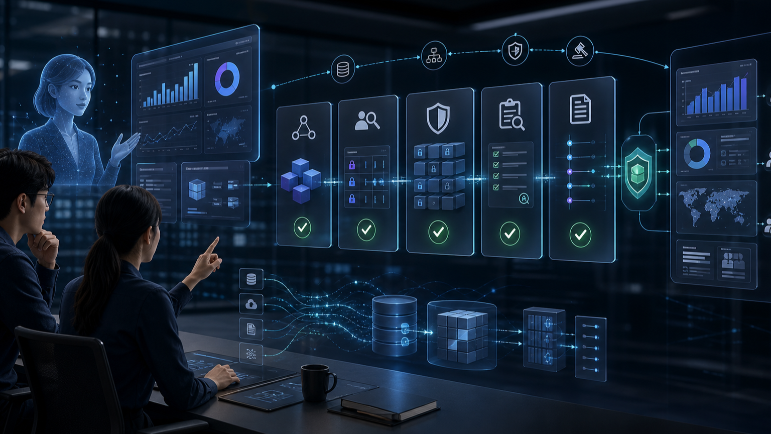 BI agent governance gate